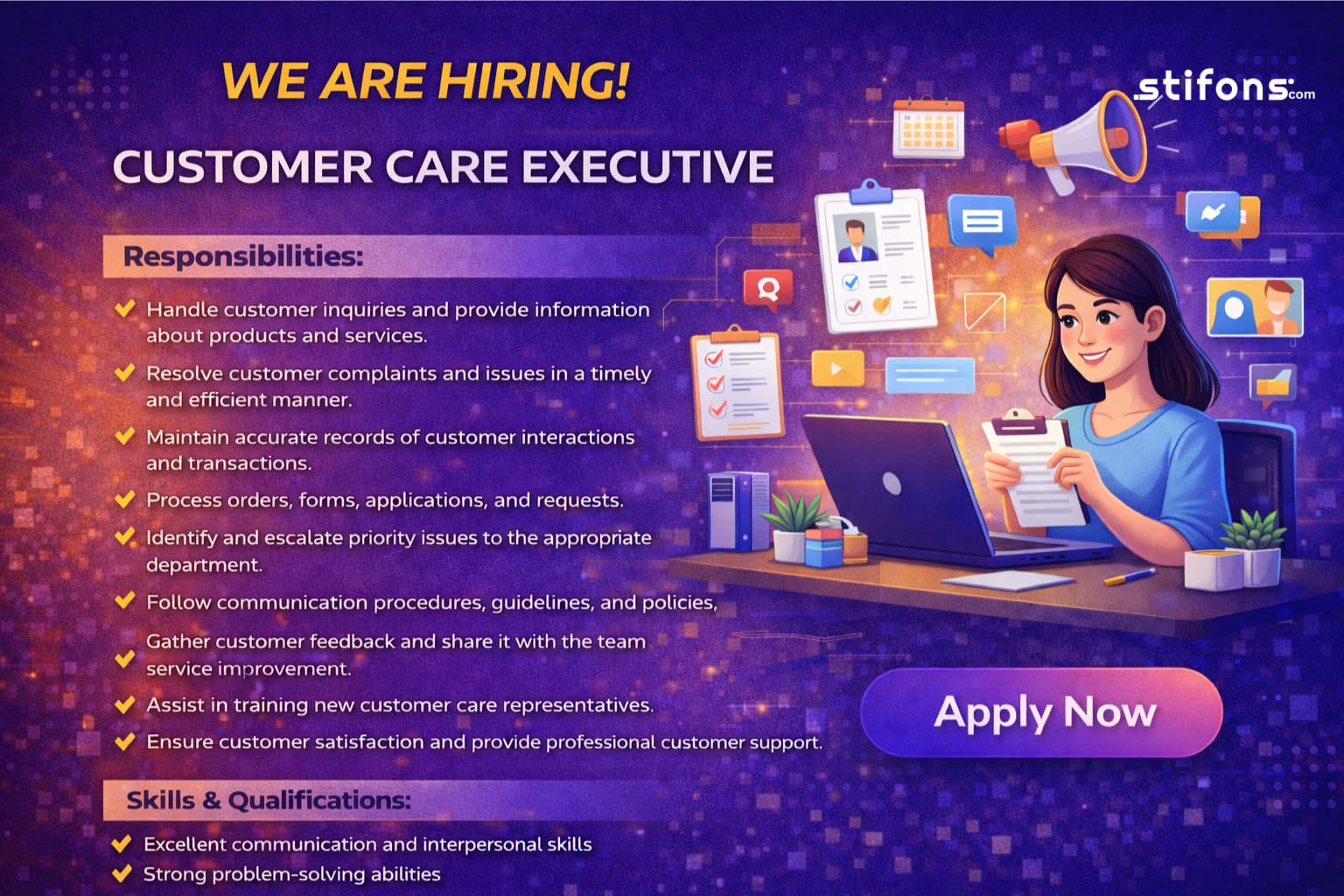 Customer Care Executive