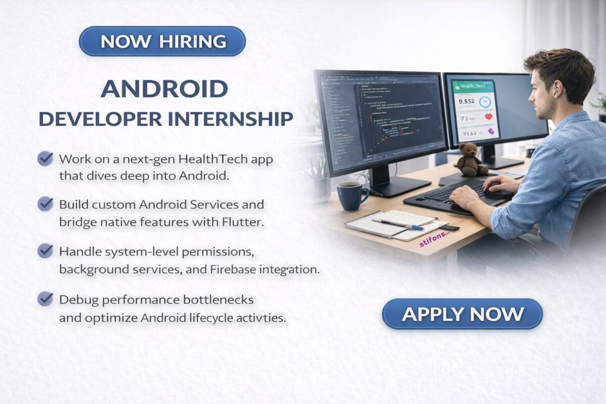 Android Developer Internship - Stifons