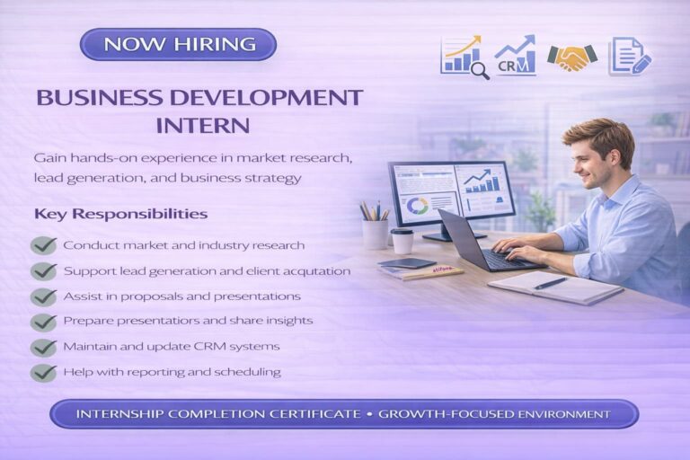 Business Development Intern - Stifons