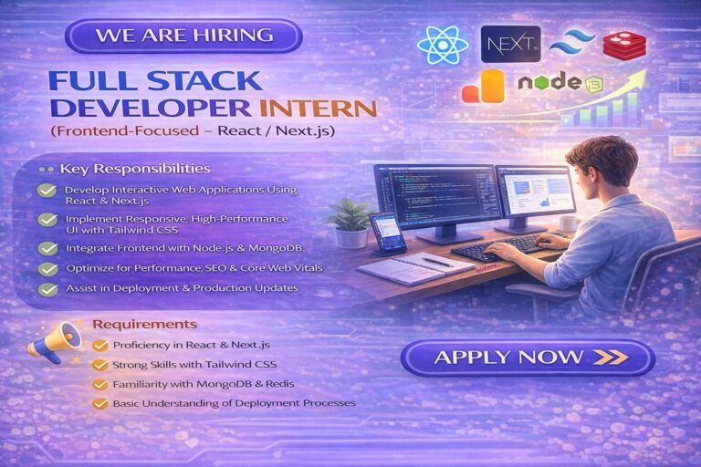 Full Stack Developer Intern - Stifons