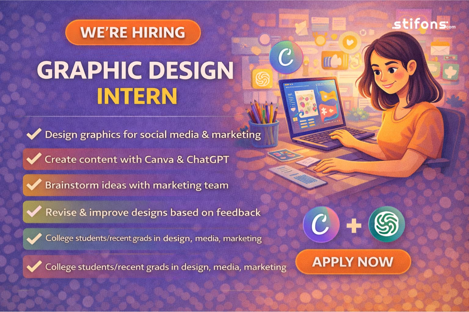 Graphic Designer Internship