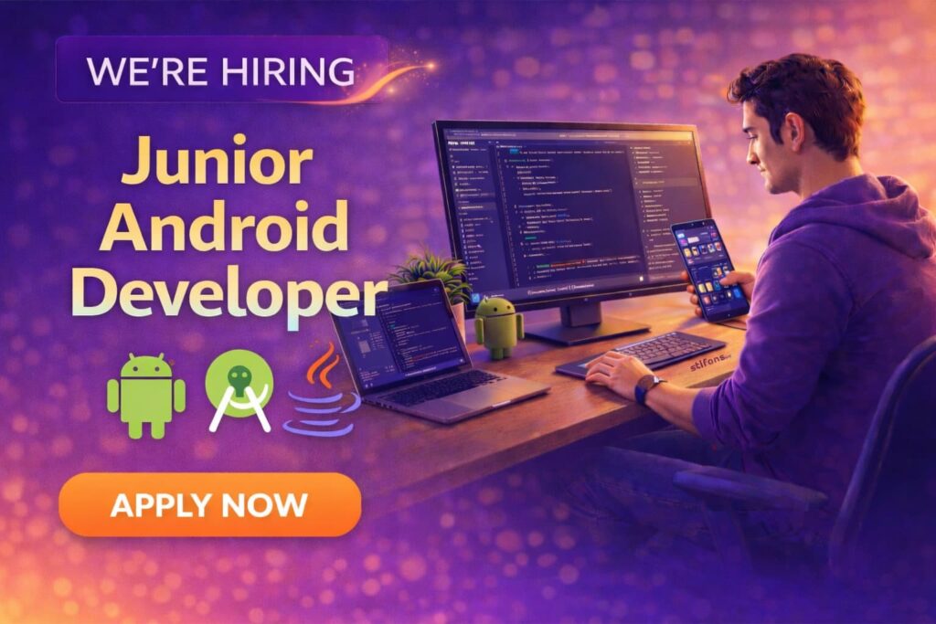 Junior Android Developer Job Opening - Stifons