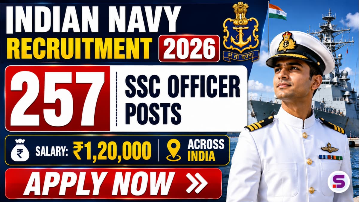 Indian Navy SSC Officer Recruitment 2026