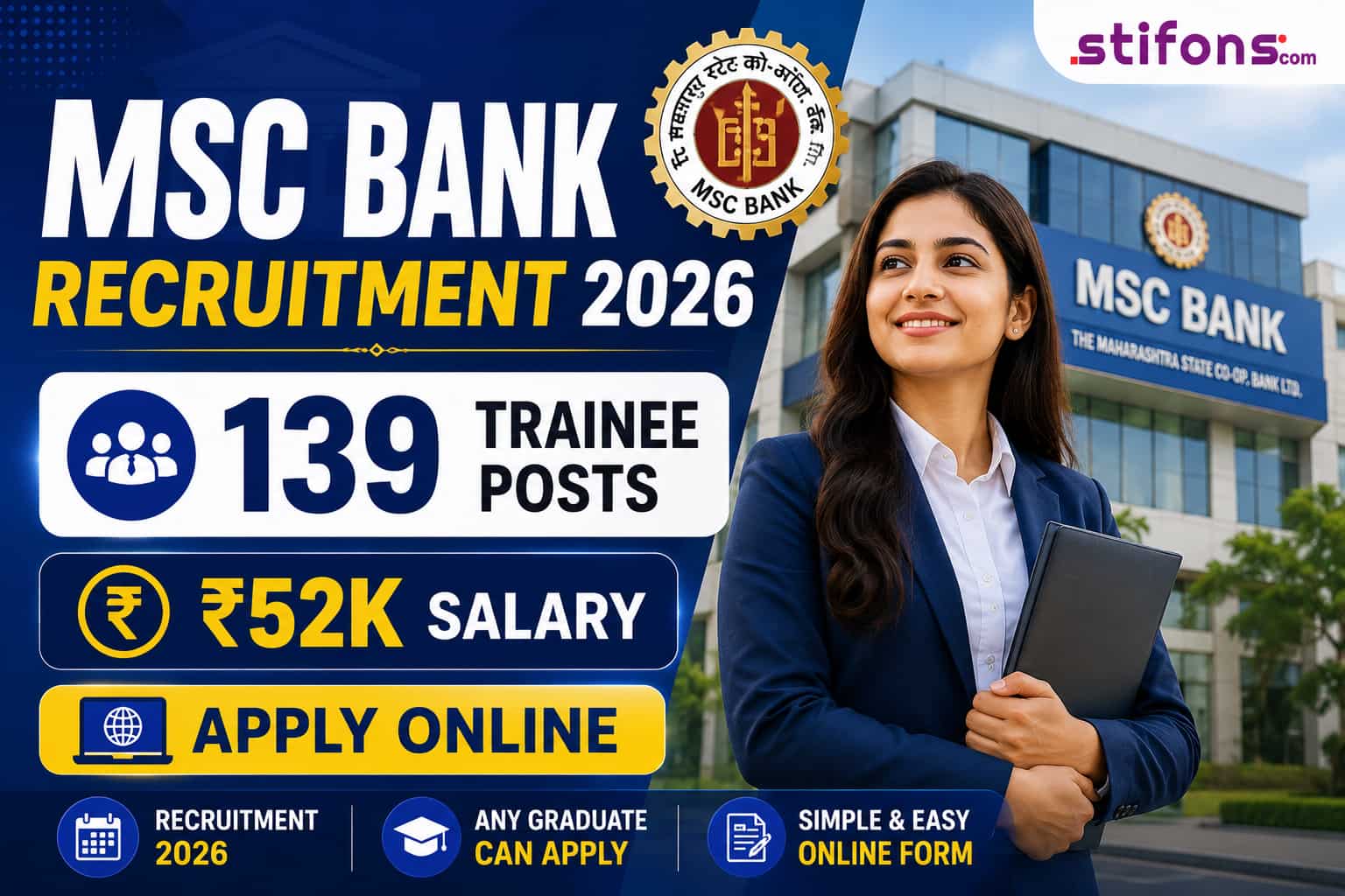 MSC Bank Recruitment 2026