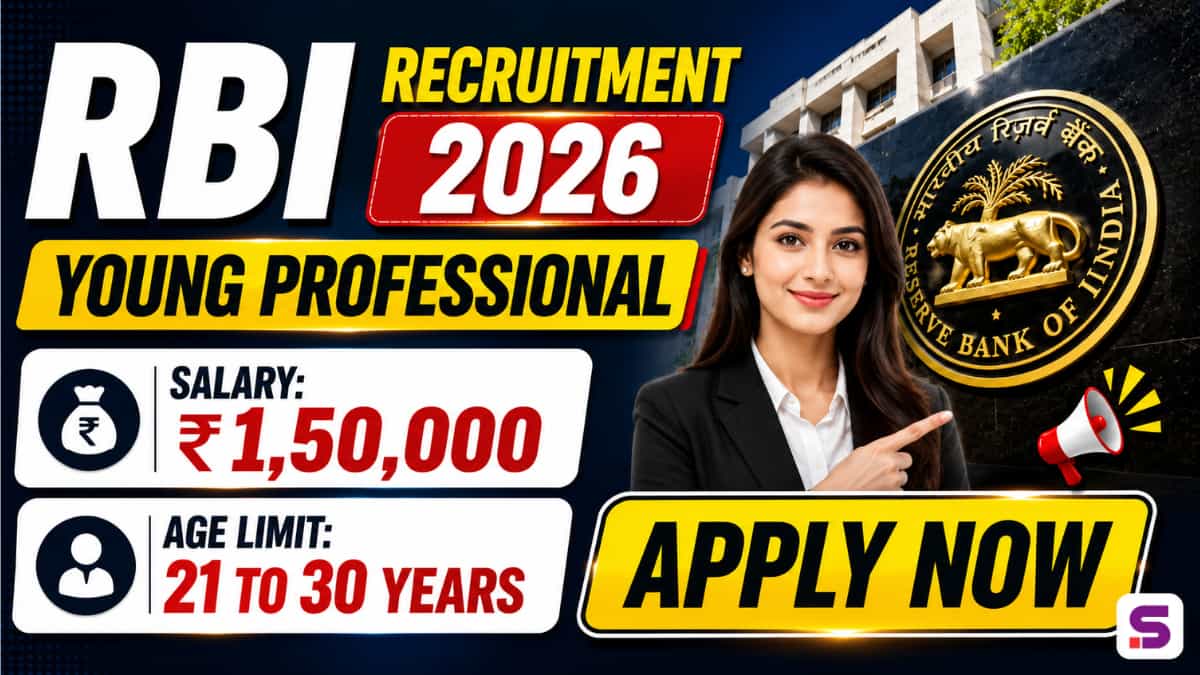 RBI Young Professional Recruitment 2026
