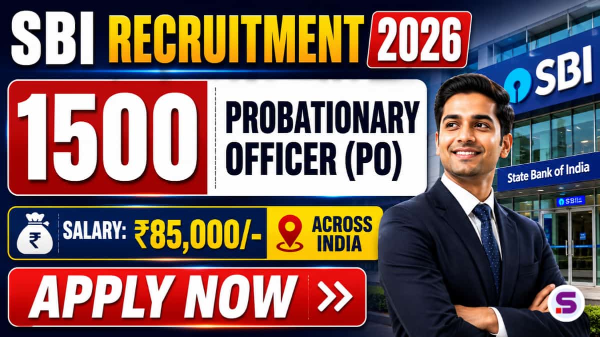 SBI PO Recruitment 2026