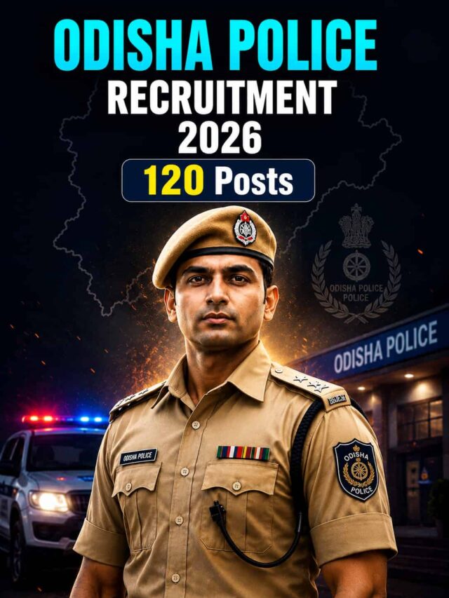 Odisha Police Recruitment 2026: 120 OSSF Technical Staff Vacancies